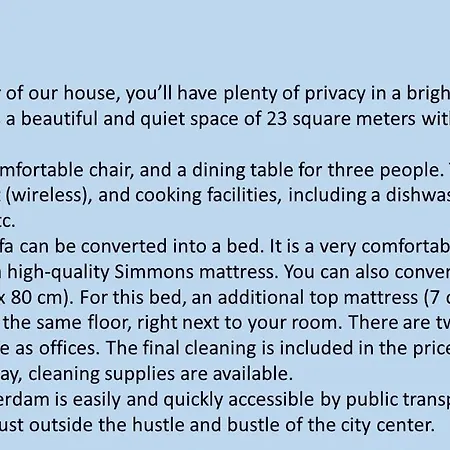 Bright With Kitchen * אמסטרדם